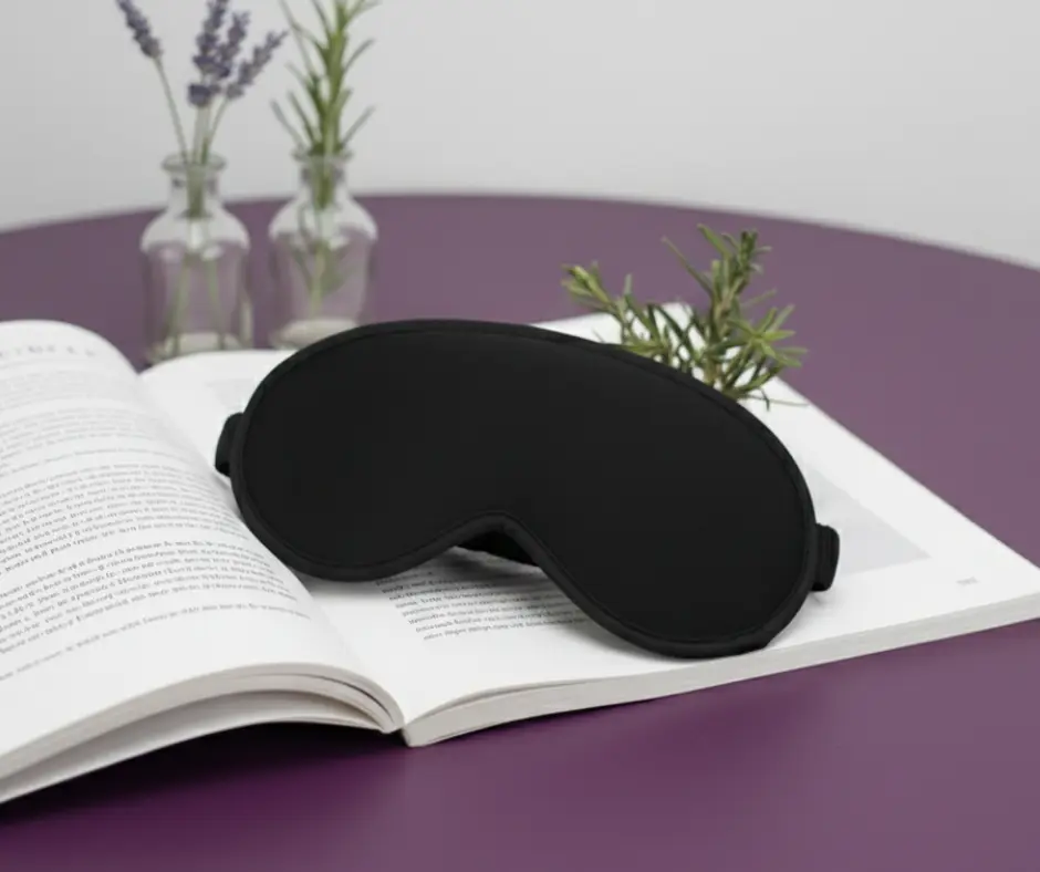 Masque de Sommeil Doux & Confort – Pour des Nuits Calmes et Réparatrices Lunax