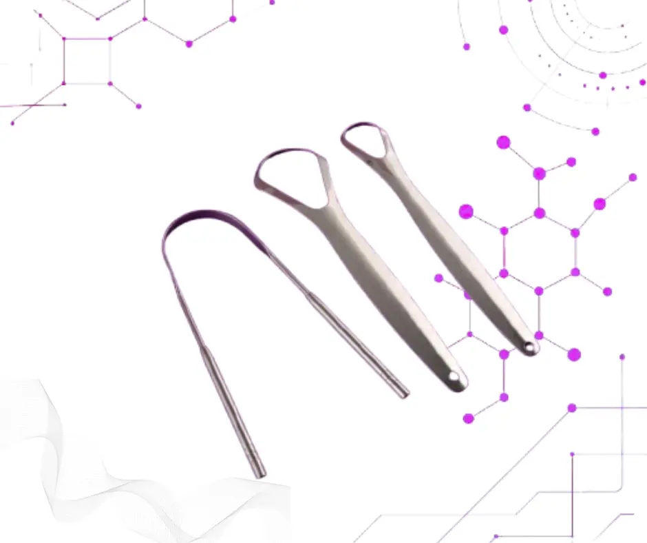 3 Pieces de Gratte Langue en Acier Inoxydable – Pour une haleine Fraîche et une Hygiène Parfaite Lunax